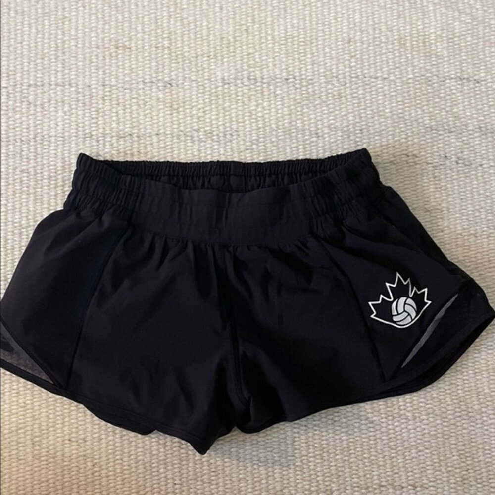 NWOT Lululemon Black Athletic Shorts